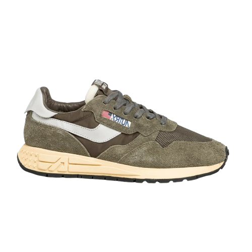 Autry Sneakers Reelwind Kaki / Gris